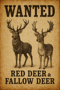 20250604_1331_Deer Wanted Poster_simple_compose_01jww8yy0hedkb63jhefa77sht 20250604_1331_Deer Wanted Poster_simple_compose_01jww8yy0hedkb63jhefa77sht